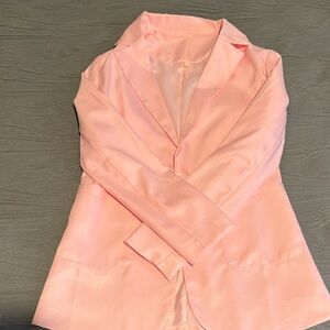 Elegant Pink Women's Blazer
